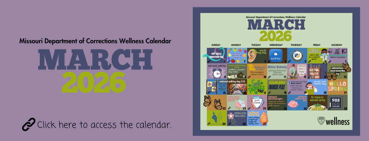March 2026 Wellness Calendar slider image