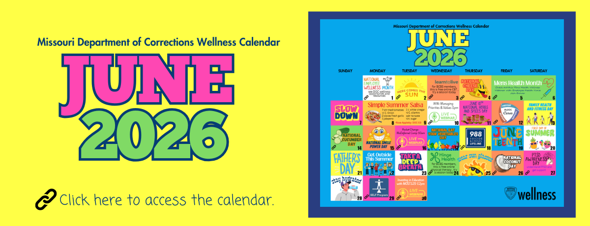 June 2026 Wellness Calendar