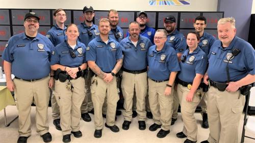 Staff members at Western Reception, Diagnostic and Correctional Center