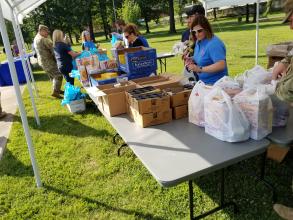 Veteran's Food bank